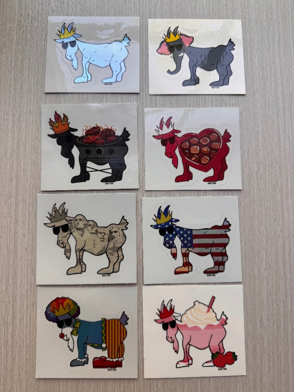 GOAT STICKER SET